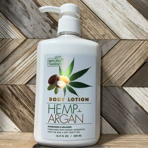 Hemp & Argan Body Lotion - White